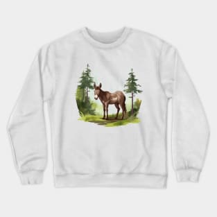 Little Donkey Crewneck Sweatshirt